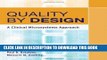 [PDF] Quality By Design: A Clinical Microsystems Approach Popular Online