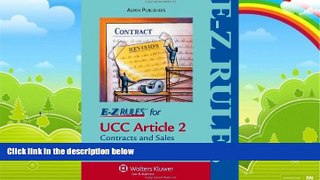 Big Deals  E-Z Rules for Contracts   Sales (Ucc Article 2)  Full Ebooks Best Seller