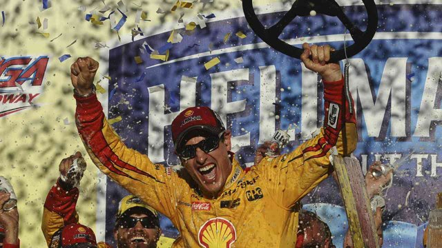 Joey Logano Wins at Talladeaga
