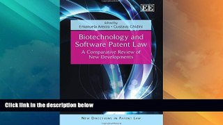 Big Deals  Biotechnology and Software Patent Law: A Comparative Review of New Developments (New