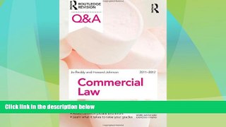 Big Deals  Q A Commercial Law 2011-2012 (Questions and Answers)  Full Read Most Wanted