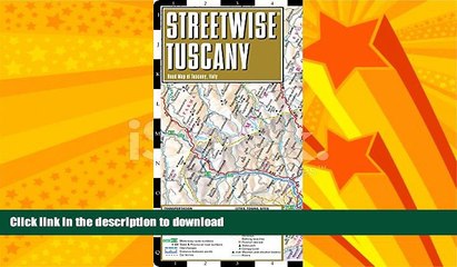 FAVORITE BOOK  Streetwise Tuscany Map - Laminated Road Map of Tuscany, Italy - Folding pocket