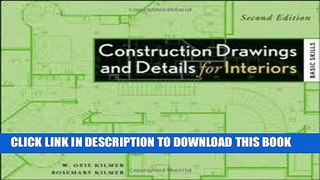 [PDF] Construction Drawings and Details for Interiors: Basic Skills 2nd (second) edition Full Online