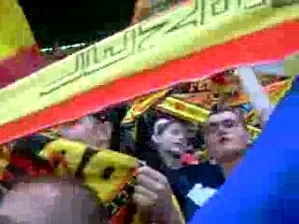 lensoise lens valencienne en direct du kop  red tigers 94