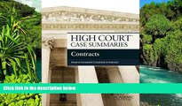 READ FULL  High Court Case Summaries on Contracts, Keyed to Farnsworth  Premium PDF Online Audiobook