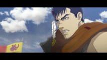 Guts vs Boscone [1080p HD] - Berserk Golden Age Arc II- The Battle for Doldrey