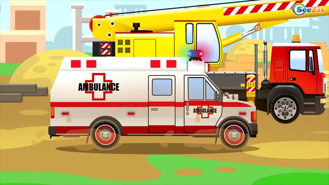 Мультики про Машинки: Экскаватор и Строительная Техника - Мультфильмы для детей