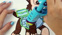 Skye Paw Patrol Stop Motion Play Doh claymation plastilina playdo Patrulla canina de cachorros