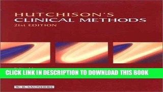 Read Now Hutchison s Clinical Methods PDF Online