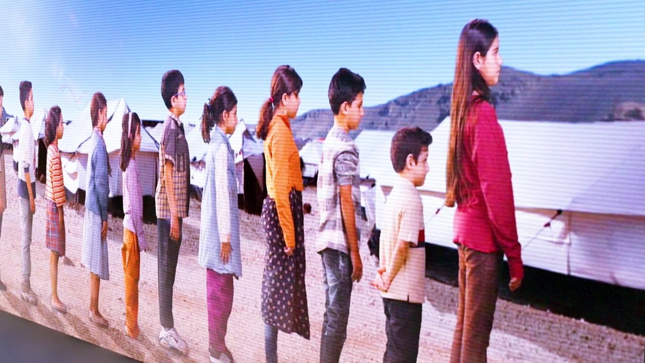 Un mur pour visualiser les dons en temps réel