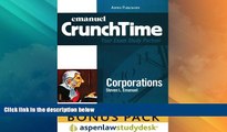 Big Deals  CrunchTime: Corporations (Print   eBook Bonus Pack): Corporations Studydesk Bonus Pack