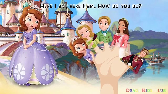 Sofia the First Finger Family Song Nursery Rhymes for Children | Sofia the First Disney Cartoon Song
