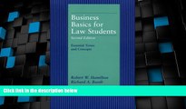 Big Deals  Business Basics for Law Students: Essential Terms and Concepts (Essentials for Law