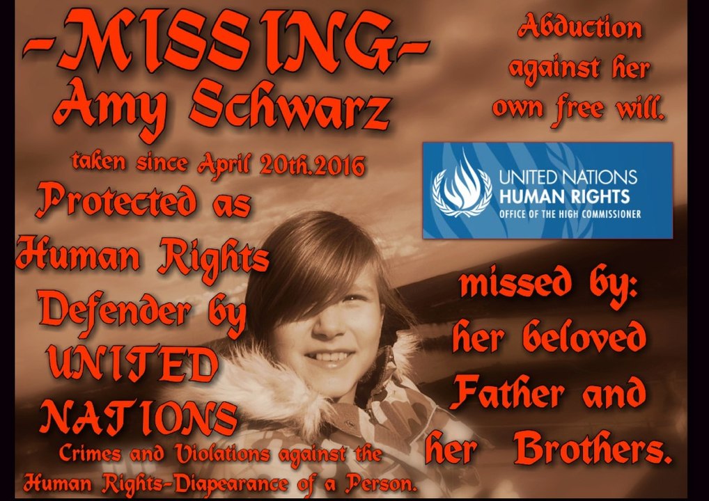 Ich vermisse meine Tochter - Laßt Amy frei!!! - Sie hat einen eigenen Willen!