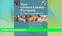 Big Deals  Your Limited Liability Company: An Operating Manual 