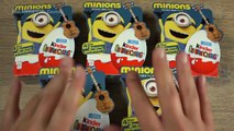Minions Kinder Surprise Eggs Unboxing - New Kinder Toys for Kids