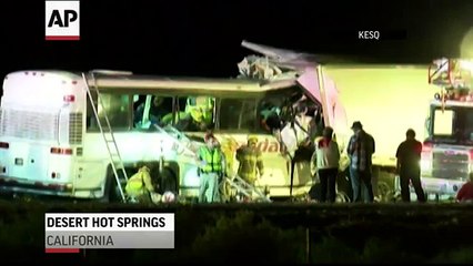 Terrible accident de bus en Californie: 13 morts