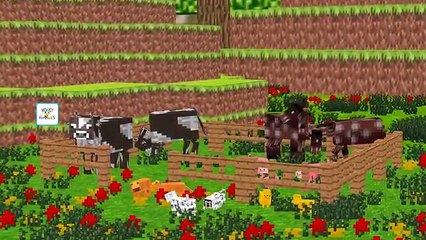 MINECRAFT SONG - Best Minecraft Batman Songs -Old MacDonald had a Farm Nursery Rhyme