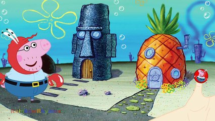 Finger Family Peppa Pig SpongeBob SquarePants Costume