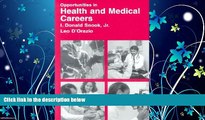 Popular Book Opportunities in Health and Medical Careers