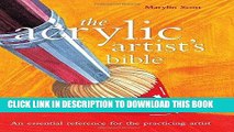 Read Now Acrylic Artist s Bible (Artist s Bibles) PDF Book