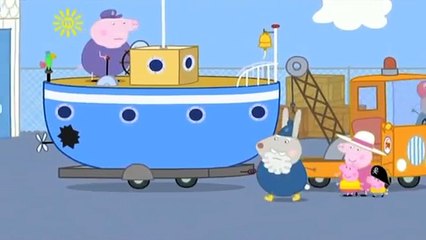 Peppa Pig English Episodes | Grampy rabbits courtyard and Shake, Rattle and Bang