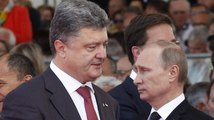 Ukrayna Cumhurbaşkanı Poroşenko: Putin'e Bağırmadım
