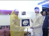 AP CM Chandrababu Naidu Meets with Governor Narasimhan