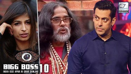 Video herunterladen: Bigg Boss 10: Salman Khan ANGRY On Priyanka Jagga | Om Swami