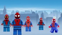 Finger Family Lego Spiderman Superheroes | Daddy Finger Song | Nursery Rhymes | Fan video