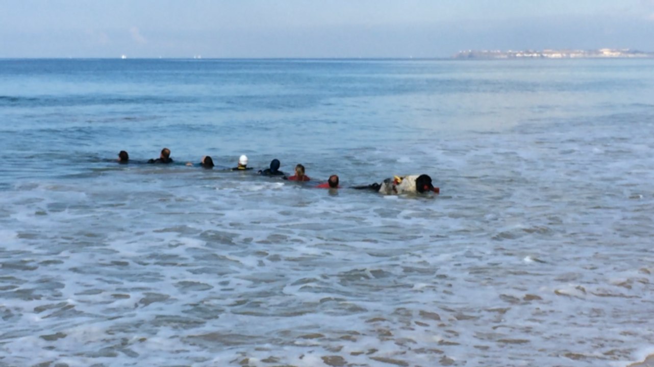 Démonstrations de sauvetage en mer avec la SNSM