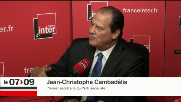 Jean-Christophe Cambadélis : J'entends toutes les critiques. Et croyez-moi, j'en entends.