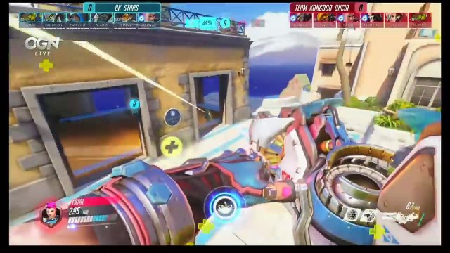 [2016.10.07] 16강 BK STARS vs TEAM KONGDOO 인텔 오버워치 APEX 시즌1