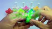 Fun Play and Learn Colours with Play Dough Stars Smiley Molds Fun angry birds and Creative for Kids