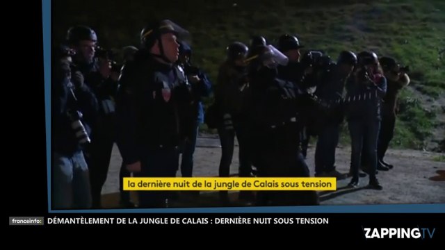 Démantèlement de la jungle de Calais : Affrontements entre policiers et migrants (Vidéo)
