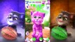 Talking Tom Cat And Ginger Colors Reaction Compilation HD