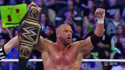 Roman Reigns Destroy Triple h Badly Raw Roman Reigns vs Triple h