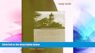 Must Have  Study Guide for Twomey/Jennings  Anderson s Business Law Standard version, 21st