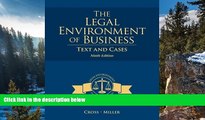 Big Deals  The Legal Environment of Business: Text and Cases  Full Read Best Seller