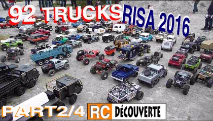 92 Scale Rassemblement Scale Crawlers 4x4 6x6 8x8 Abbaretz France RISA 2016  PARTIE 2