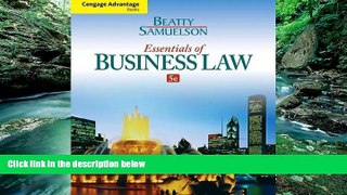 Big Deals  Cengage Advantage Books: Essentials of Business Law  Full Read Most Wanted