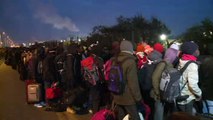 Calais: début de l'évacuation de la 
