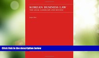 Big Deals  Korean Business Law: The Legal Landscape and Beyond  Best Seller Books Most Wanted