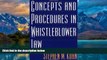 Big Deals  Concepts and Procedures in Whistleblower Law  Best Seller Books Most Wanted