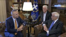 Ora News – Meta takon homologun grek: Të njihet vula apostile shqiptare