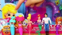 Mermaid Party! Splashlings Playground With Little Mermaid Ariel, Lalaloopsy Dolls & Sofia The First