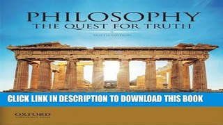 [EBOOK] DOWNLOAD Philosophy: The Quest For Truth PDF