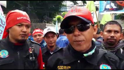 Buruh Tuntut Janji Ahok Naikan UMP