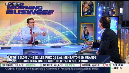 Grande distribution: "Aucun chef d'entreprise n'a appris à gérer un chiffre d'affaires potentiellement négatif", Michel-Edouard Leclerc - 24/10