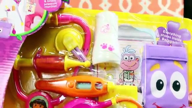 PJ MASKS Owlette Gets a Check Up ❤ Doctor Ava & Dr Sandra McStuffins Dora The Explorer Backpack Doc